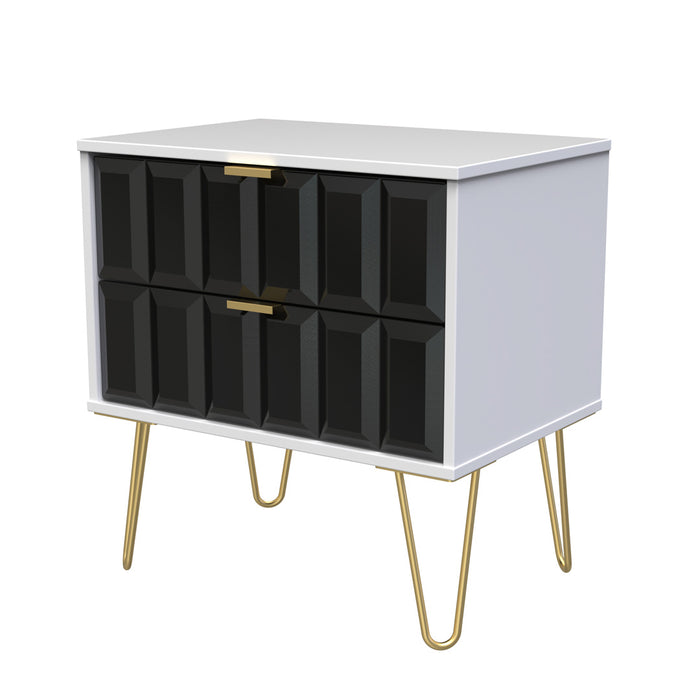 Welcome Furniture Cube 2 Drawer Midi Chest