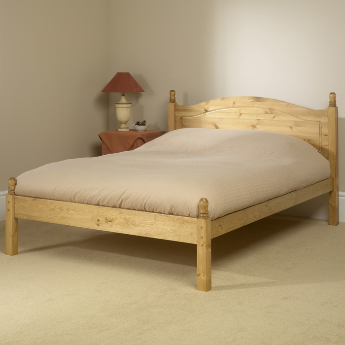 Friendship Mill Orlando LFE Bed Double Size Pine
