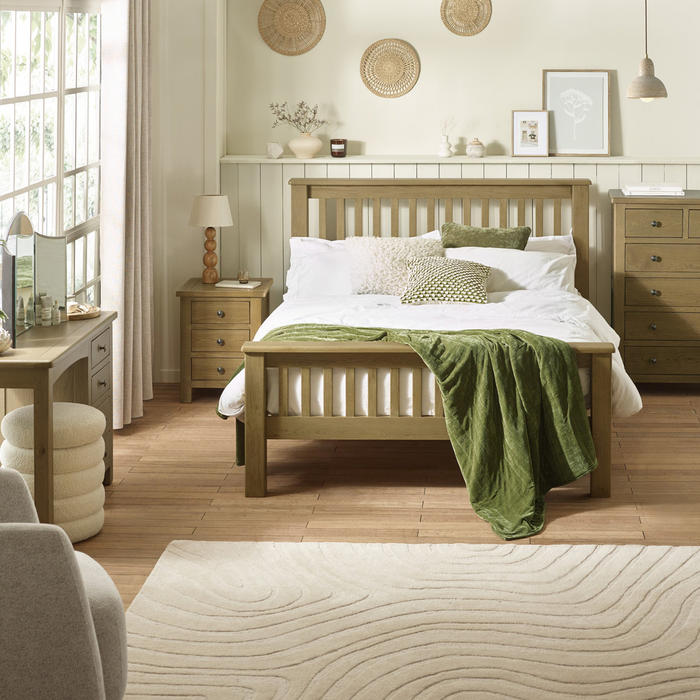 Julian Bowen Windsor Bed King Size Smokey Oak