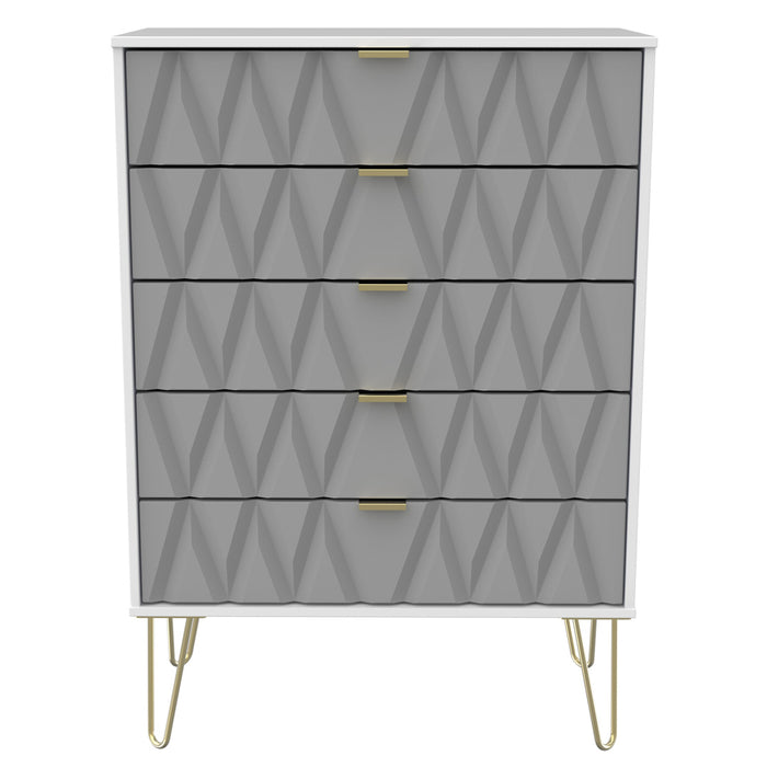 Welcome Furniture Diamond 5 Drawer Chest