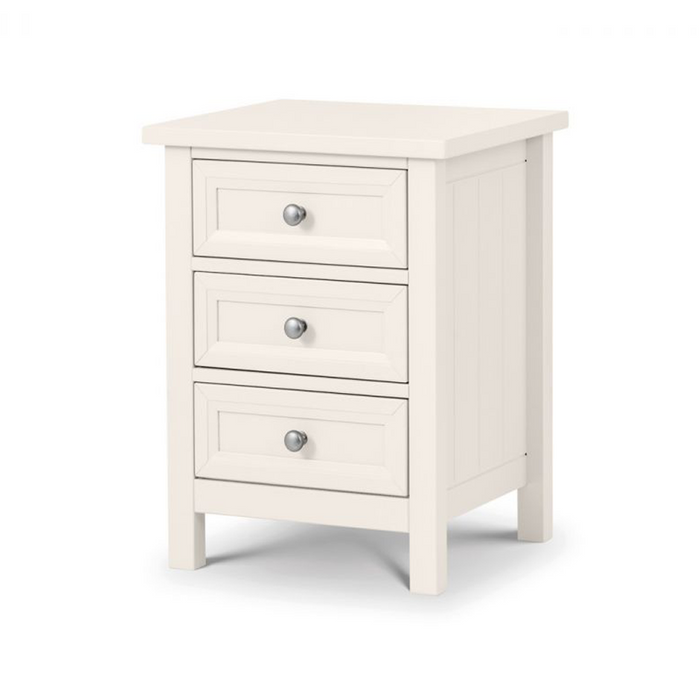 Julian Bowen Maine 3 Drawer Bedside