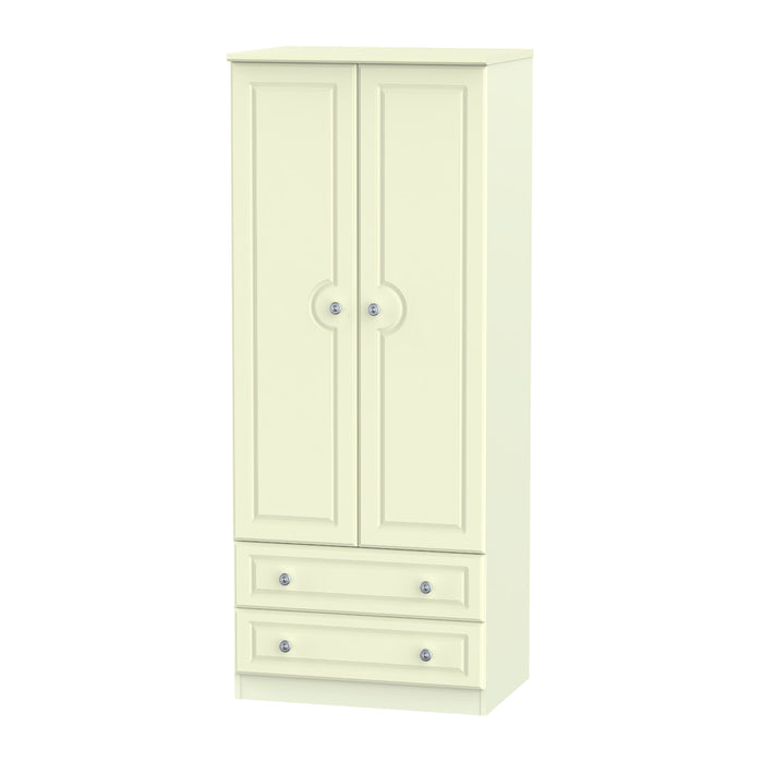 Welcome Furniture Pembroke 2'6 2 Drawer Wardrobe