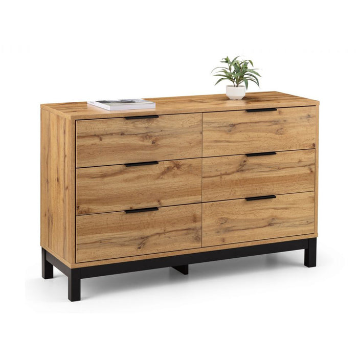 Julian Bowen Bali 6 Drawer Chest